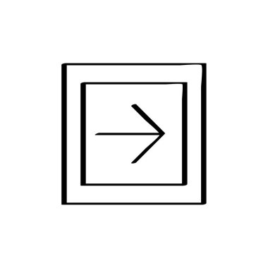 Sonraki ok düz vektör simgesine git 