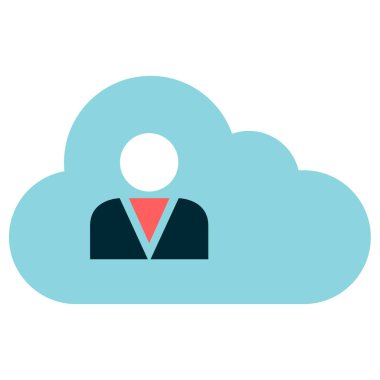 Bulut hesaplama. Web simgesi