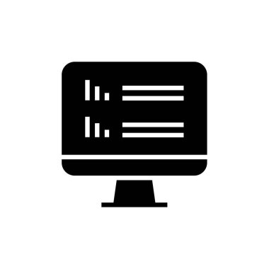 seo web simgesi basit illüstrasyon     