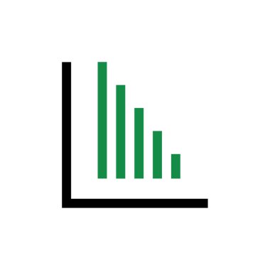 grafik ikonu vektör illüstrasyonu