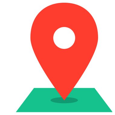 İğne. Web simgesi basit illüstrasyon