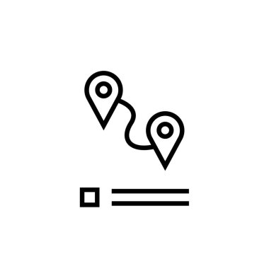 GPS ve Navigasyon simgesi vektör illüstrasyon tasarımı    