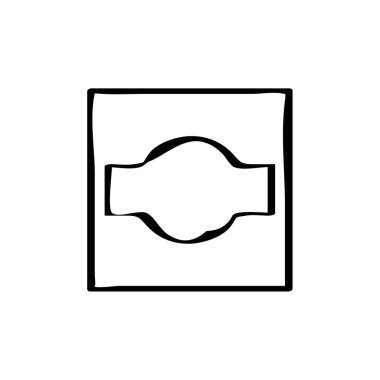 Yaratıcı tasarım simgesinin vektör çizimi 