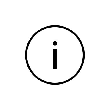 bilgi simgesi, vektör resimleme