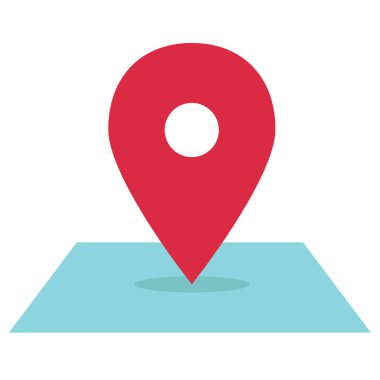 GPS ve Navigasyon simgesi vektör illüstrasyon tasarımı    