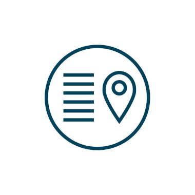 GPS ve Navigasyon simgesi vektör illüstrasyon tasarımı    