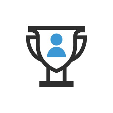 kupa simgesi vektör illüstrasyonu 