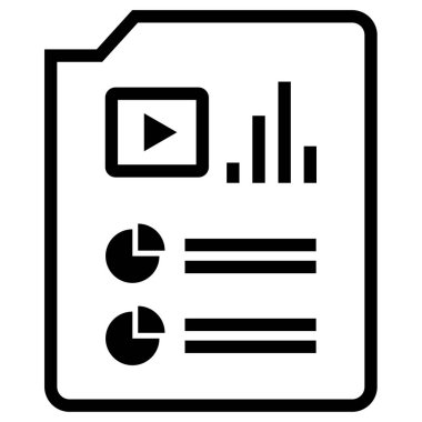 Basit illüstrasyon web simgesi bildirir       