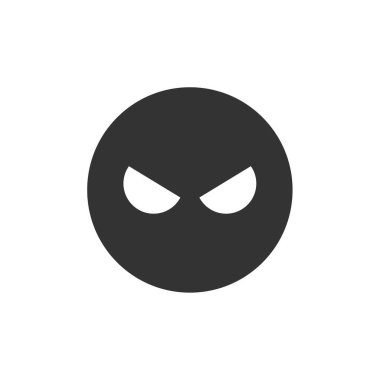 yüz simgesi, vektör illüstrasyonu  