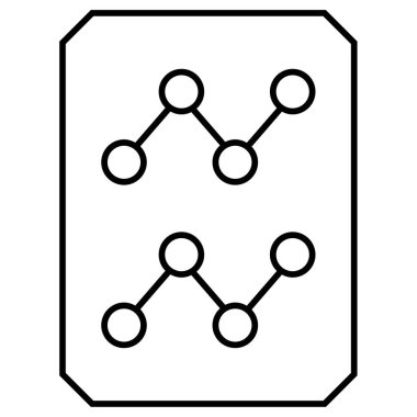 Modern simge ve vektör illüstrasyonunu bildir