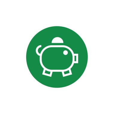 ecommerce simgesi, logo tasarımı ögesi, domuzbankası 