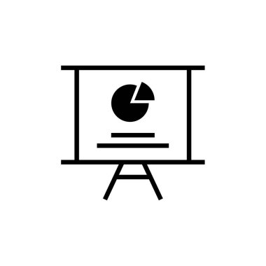 Bütünlük grafiği vektör illüstrasyonuyla sunum 