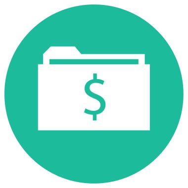 Dosya. Web simgesi basit illüstrasyon     