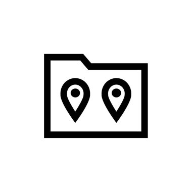 Dosya. Web simgesi basit illüstrasyon          