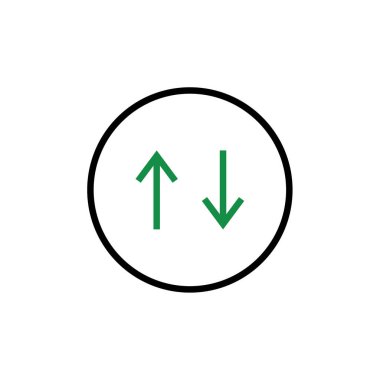 Beyaz arkaplanda bağlantı vektörü simgesi   