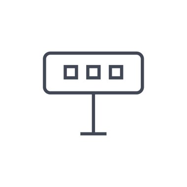 seyahat simgesi logo tasarımı şablon çizimi        