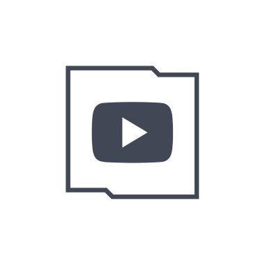 Çevrimiçi ortam oyun arayüzü, vektör illüstrasyonunun basit simgesi