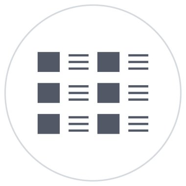 İnternet sitesi. Web simgesi basit illüstrasyon 