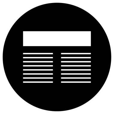 Kablolar modern simge, vektör illüstrasyonu