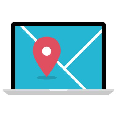 GPS konumu. Basit tasarım