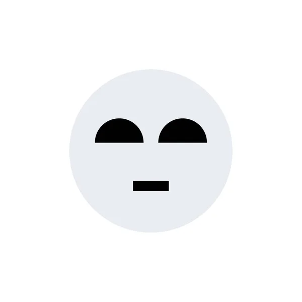 Face Emotion Icon Emoji Vector Illustration — Stock Vector