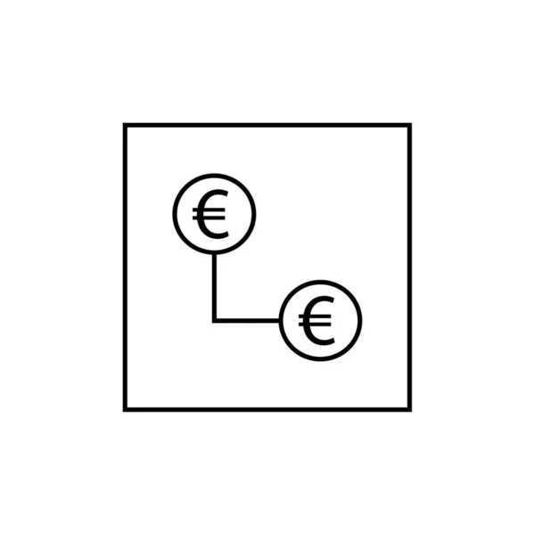 Vector Illustration Banking Modern Icon — Stock Vector
