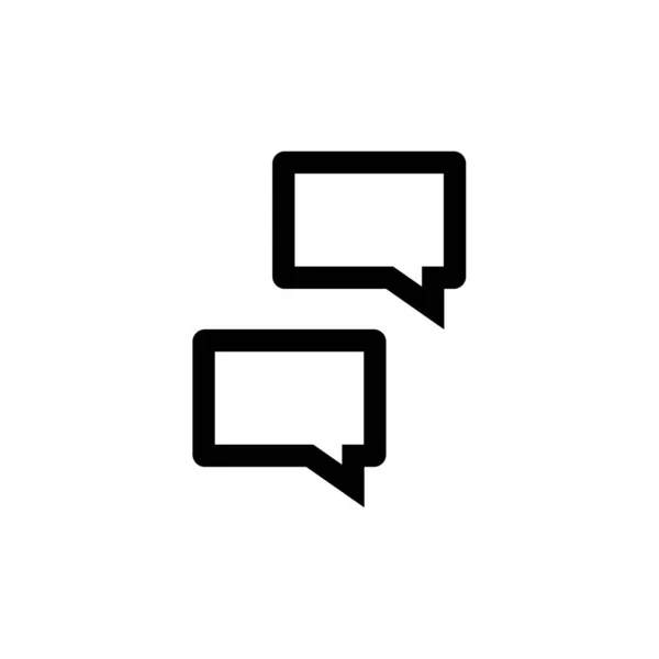 Speech Bubble Icon Symbol Design — Stock Vector