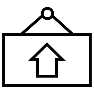 iş ve finans satırı vektör simgesi.