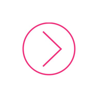 ok simgesi vektör illüstrasyonu