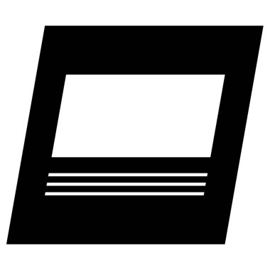 Kitap. Web simgesi basit illüstrasyon