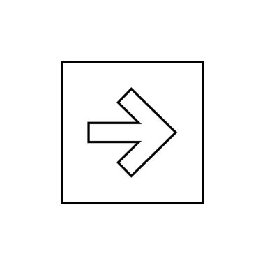 ok, web simgesi basit illüstrasyon