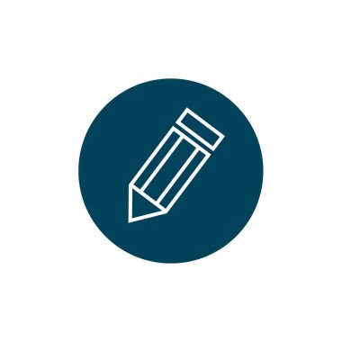 kalem simgesi vektör illüstrasyonu