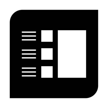 Kablolar modern simge, vektör illüstrasyonu