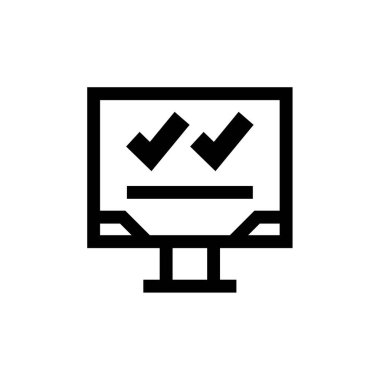 Bilgi Grafik simgesi vektör illüstrasyonu