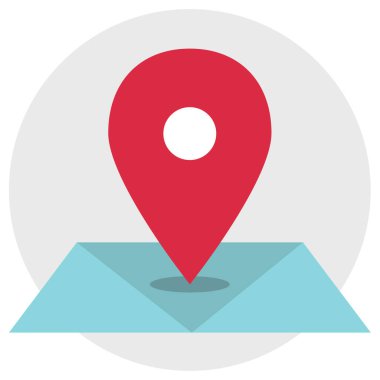 GPS ve Navigasyon simgesi vektör illüstrasyon tasarımı    