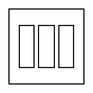 Kablolar modern simge, vektör illüstrasyonu