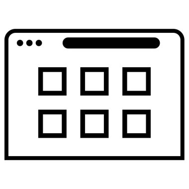 kablo modelleme, vektör simgesi 