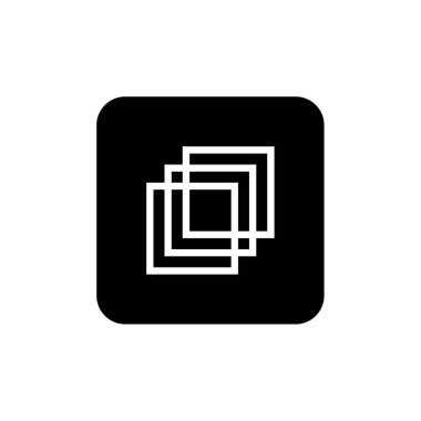 Siyah beyaz logo dizaynlı harf parafı