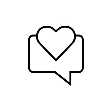 SMS ve Metin Mesajlaşması ikon vektör illüstrasyonu