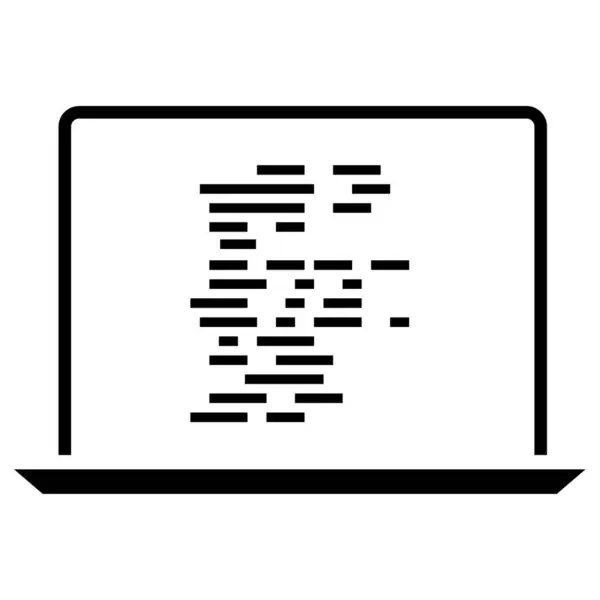Κωδικός Απλή Απεικόνιση — Διανυσματικό Αρχείο