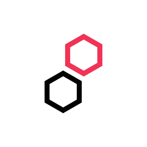 Illustration Vectorielle Hexagone — Image vectorielle