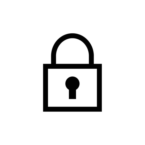锁图标 安全向量符号 — 图库矢量图片