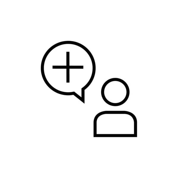 Sohbet Simgesi Vektörü Beyaz Arkaplanda Izole Edildi Metin Mesajlaşması Logosu — Stok Vektör