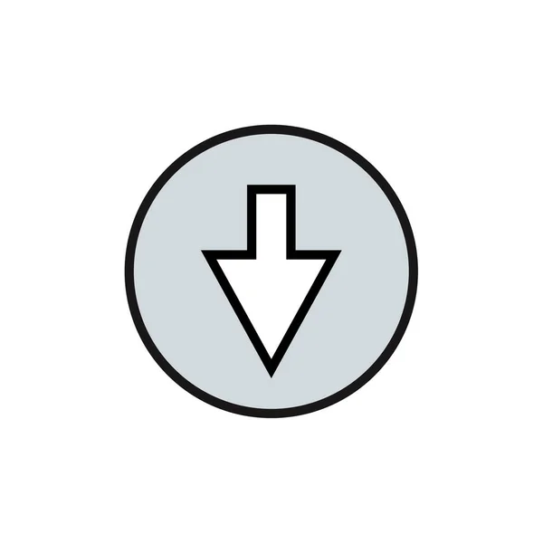 Télécharger Illustration Vectorielle Icône Flèche — Image vectorielle