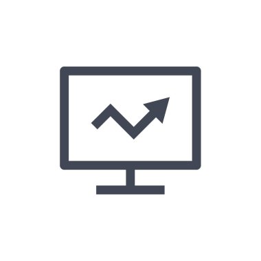 bilgisayar simgesi vektör illüstrasyonu