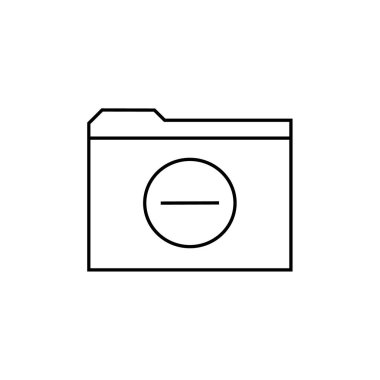 Dosya. Web simgesi basit illüstrasyon          