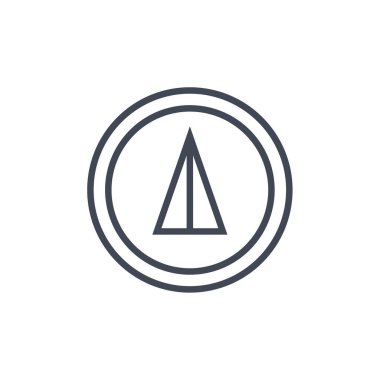 soyut yaratıcı logo simgesi tasarımı, vektör şablonu             