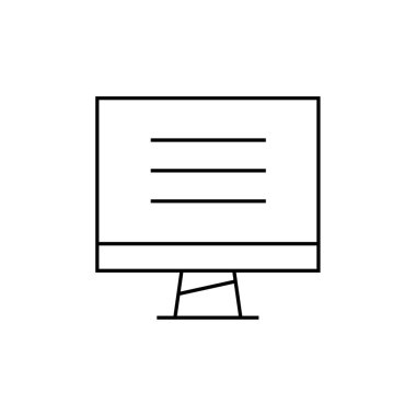 Metin Mesajlaşması modern simgesinin vektör illüstrasyonu