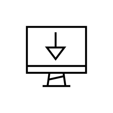 vektör ince çizgi simgesi indir   