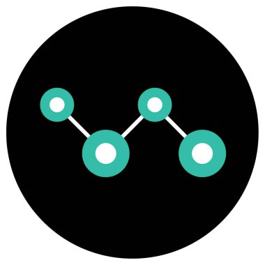 İnternet paylaşım simgesi, vektör illüstrasyonu basit tasarım